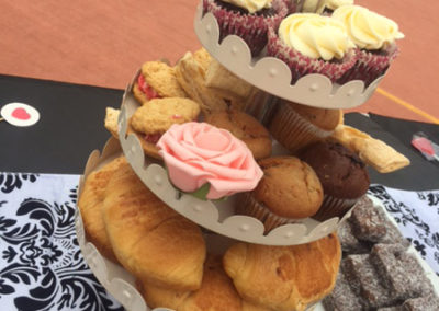 Floral mothers day morning tea at a local school