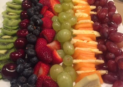 Full of colour fruit platter