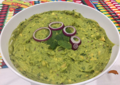 Mexican guacmole dip