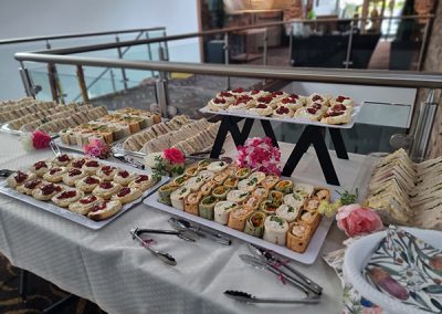 buffet spread