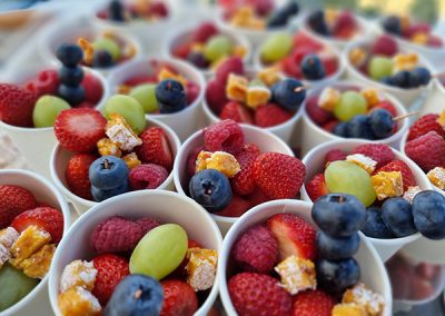 corporate fruit cups